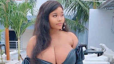 Instagram Comedian with Unimaginably Huge Boobs Has People Wondering Her Breasts Are Too Big to Be Real! Says 'They Are 100 Percent Natural' (View Hot Pics)