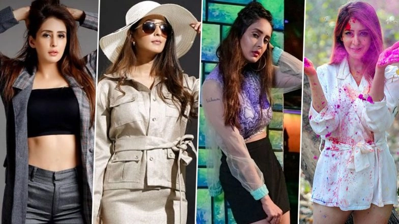 Chahatt Khanna Birthday Special: Playful and Colourful, the Actress&rsquo; Wardrobe Is Totally Delightful (View Pics)