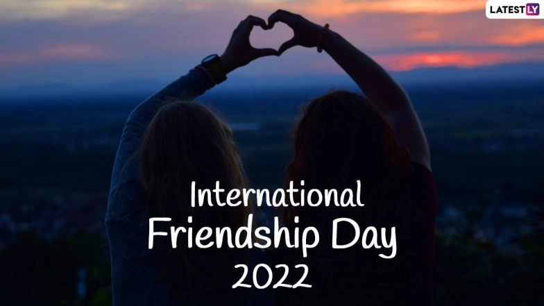 Happy Friendship Day 2022 Images & HD Wallpapers for Free Download Online: Celebrate Friendship Day in India Sharing WhatsApp Status Messages and Insta Captions With BFFs