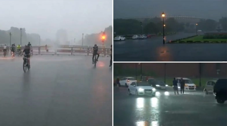 Delhi Rains: Heavy Rainfall Lashes National Capital, Noida, Gurugram