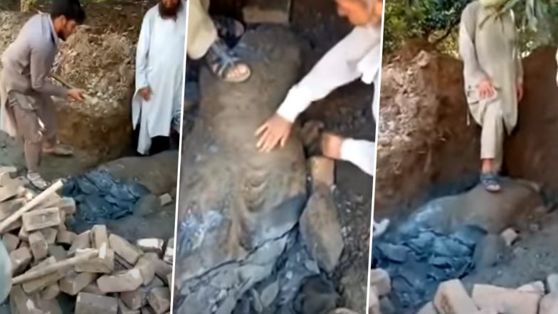 Buddha Statue Vandalised in Pakistan During Construction Work, Imran Khan Govt Faces Ire After Video Goes Viral