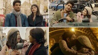 Dil Bechara Song Khulke Jeene Ka: Sushant Singh Rajput and Sanjana Sanghi's Parisian Romance Gets Beautifully Captured in this AR Rahman Melody (Watch Video)