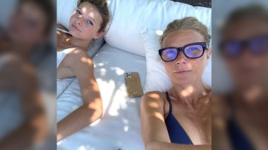 Gwyneth Paltrow and Daughter Pose for a Peaceful Summertime Selfie (View Pic)