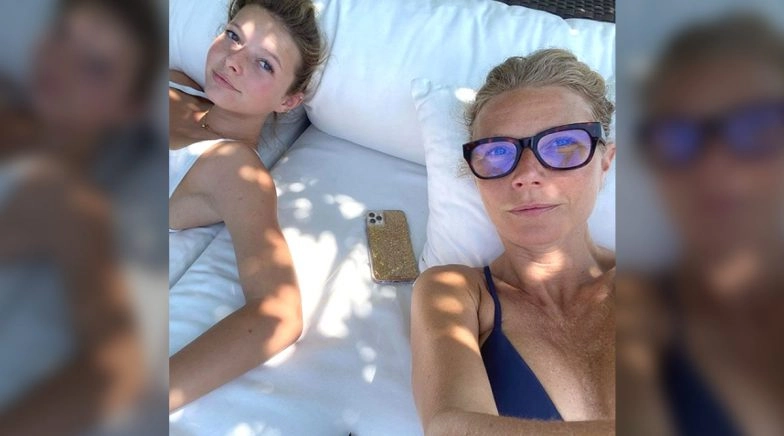 Gwyneth Paltrow and Daughter Pose for a Peaceful Summertime Selfie (View Pic)