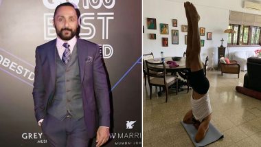 Rahul Bose Performs a Perfect Headstand After 38 Years in the First Attempt Itself (View Post)