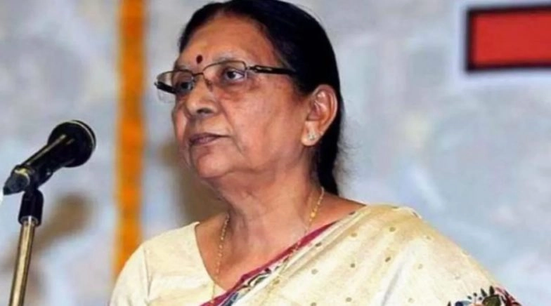 Anandiben Patel to Discharge Additional Duties as Governor of Madhya Pradesh