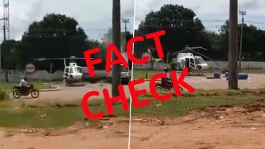 Truck-Helicopter Crash Video is From Amritsar? Fact Check Debunks Fake News, Clip Was Shot in Brazil