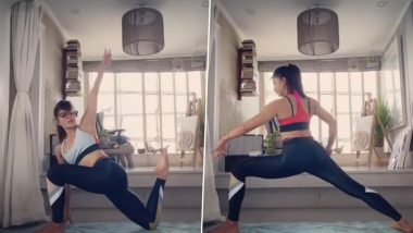 Jacqueline Fernandez Admits Dealing with Major Anxiety and Reveals How Yoga Helps to Overcome It (Watch Video)