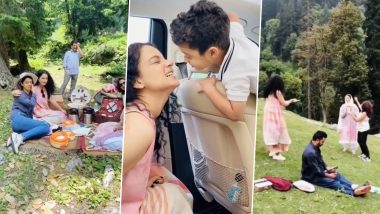 Kangana Ranaut Enjoys Picnic With Her Family in Manali and These Moments Says It All (Watch Video)