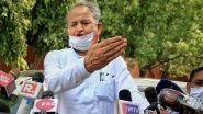 Ashok Gehlot Says 'Democracy In Danger, Centre Attempting Coup in Rajasthan Amid COVID-19 Pandemic'