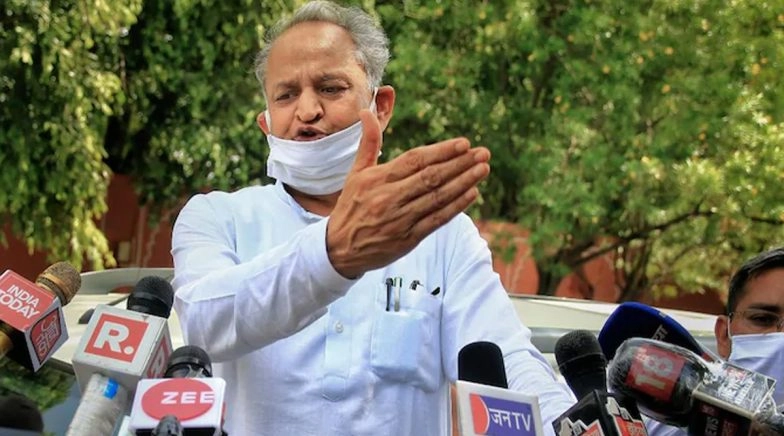 Ashok Gehlot Says 'Democracy In Danger, Centre Attempting Coup in Rajasthan Amid COVID-19 Pandemic'