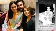 Alia Bhatt Pens A Beautiful Birthday Wish For Ranbir Kapoor's Mother Neetu Kapoor, Shares A Monochrome Throwback Picture!