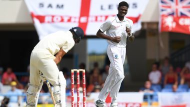 Alzarri Joseph Lauded by Fans As He Dismisses Joe Root During England vs West Indies 2nd Test 2020 (Watch Video)