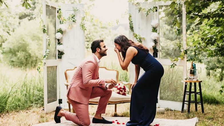 Thappad Actor Ankur Rathee Announces Engagement With Girlfriend Anuja Joshi and the Picture of the Proposal Is Beautiful