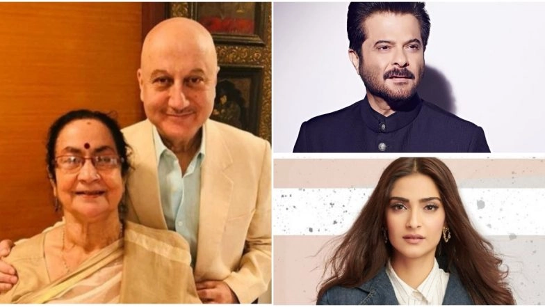 Anil Kapoor, Sonam Kapoor, Raveena Tandon and Others Wish Anupam Kher's Family a Speedy Recovery After They Test Positive for COVID-19