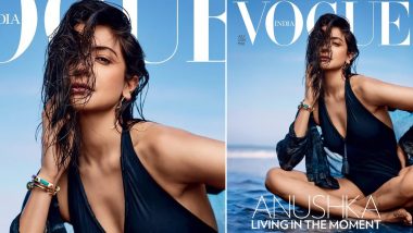 Anushka Sharma Sizzles Amidst the Blue Sea As She Dons the Sexiest Monokini for Vogue’s July 2020 Issue (View Pic)