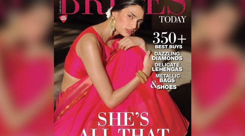 Athiya Shetty Is Resonating That Pink Vibe With the Brides Today Magazine Cover!