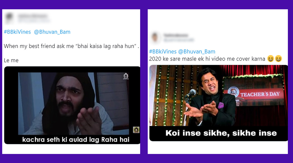 Bhuvan Bam's Ultimate Roast Video Gets Thumbs Up From His Fans, Twitterati  Makes Funny Jokes With #BBkiVines New Funny Meme Templates | 👍 LatestLY