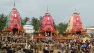 Bahuda Yatra 2020 Images, Free Live Streaming and Telecast From Puri: Watch Video of The Lord&rsquo;s Homecoming, a Key Event During Puri Jagannath Rath Yatra