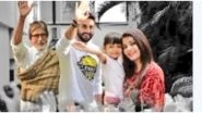 Amitabh Bachchan Shares A Pic With Abhishek, Aishwarya And Aaradhya Thanking Fans For Prayers For Recovery Of Family From Covid-19