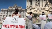 Women Dressed as Brides Protest Against Postponed Weddings in Rome Owing to COVID-19 Pandemic, Pose With Placards Reading 'You Broke Our Marriages' (Watch Video)
