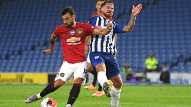 Manchester United vs Brighton, Premier League Match Result: Bruno Fernandes Double Steers Red Devils to Comfortable 3-0 Win
