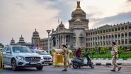 Bengaluru Under Complete Lockdown From July 14 to 22 as COVID-19 Spike Continues