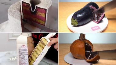 Viral Videos of Realistic Cakes in Shape of Everyday Objects is Making Twitterati Uncomfortable; Netizens Joke About Cutting Random Things to See if It's Cake