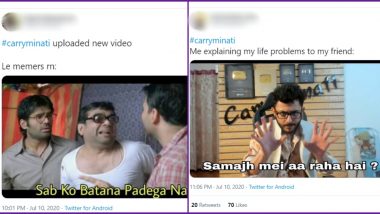 Carryminati S New Youtube Video The Art Of Bad Words Gives Rise To Funny Memes And Jokes Online Using Latest Meme Templates Latestly