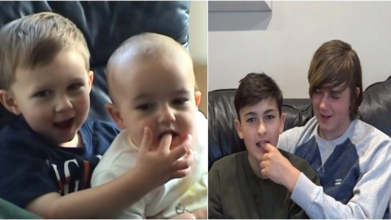 'Charlie Bit My Finger' One of First Viral Videos, Recreated by Brothers After 13 Years! Watch New Clip of Siblings All Grow-Up
