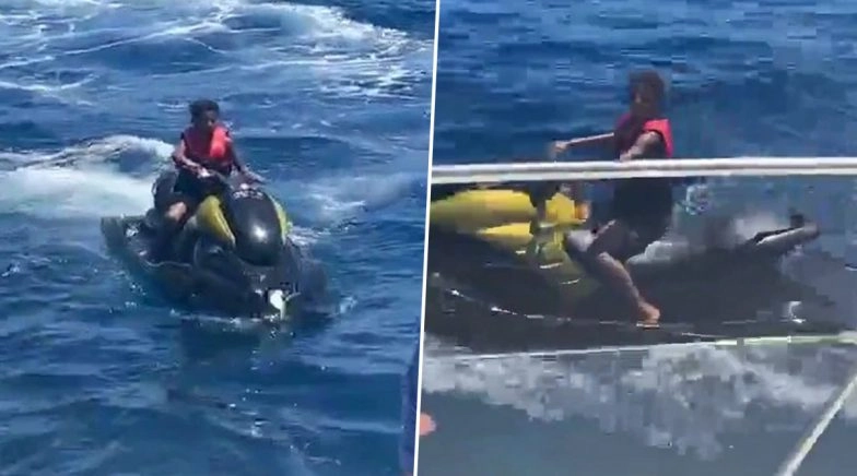 Cristiano Ronaldo’s Son Filmed Riding Ski Jet Without Proper License While Vacationing in Madeira