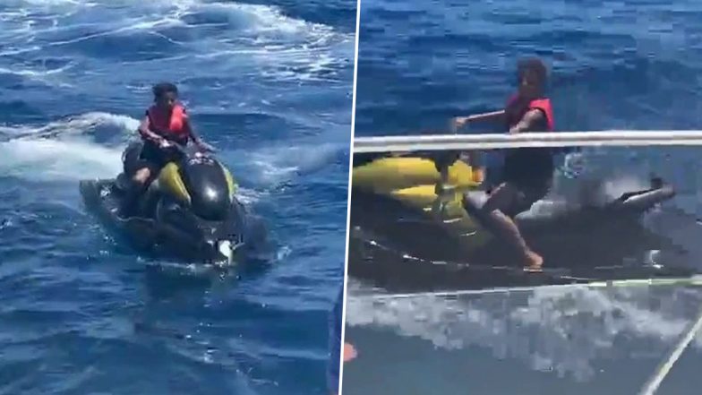 Cristiano Ronaldo’s Son Filmed Riding Ski Jet Without Proper License While Vacationing in Madeira, Police Launch Probe