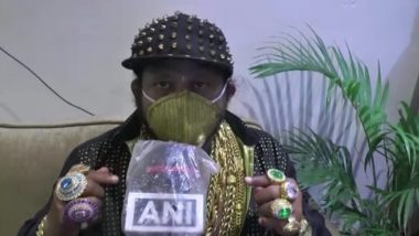Cuttack Man Wears Gold Face Mask Worth Rs 3.5 Lakh Amid Coronavirus Pandemic, Pictures Go Viral