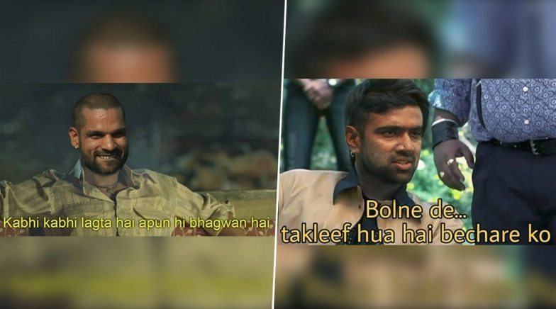 Shikhar Dhawan, Ravi Ashwin and Others Feature in Hilarious Memes 