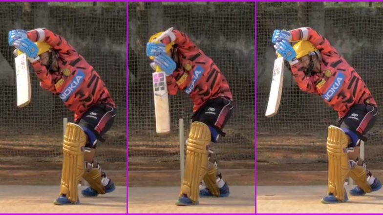 IPL 2020 KKR Update: Kolkata Knight Riders Can’t Wait to See Dinesh Karthik’s Cover Drive (Watch Video)