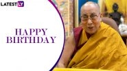 Dalai Lama Birthday: Inspirational Quotes and Sayings by 14th Dalai Lama to Share With Your Loved Ones (Watch Video)