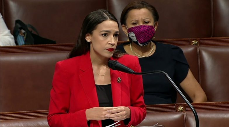 Alexandria Ocasio Cortez Calls Out Republican Congressman Ted Yoho Over