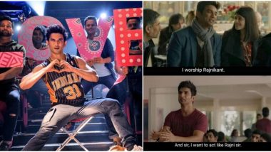 Dil Bechara: Sushant Singh Rajput's 'Rajinikanth-Worshipping' Manny Leaves Thalaivar Fans in Happy Tears (Read Tweets)