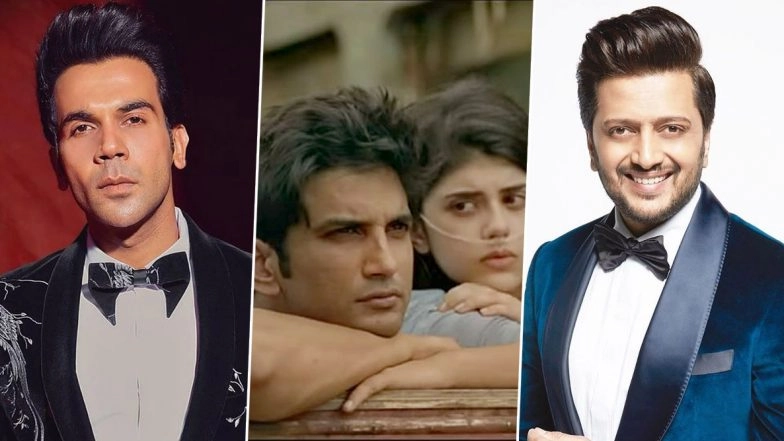 Dil Bechara Trailer: Rajkummar Rao, Riteish Deshmukh and Others Cheer for Sushant Singh Rajput&rsquo;s Last On-Screen Outing (View Tweets)