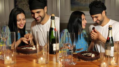 Divyanka Tripathi and Vivek Dahiya’s Lockdown Anniversary Starts Off With Quiet Isolation and a Romantic Celebration (View Pics)