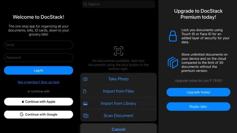DocStack App, CamScanner's Indian Alternative, Available for Download on Apple App Store