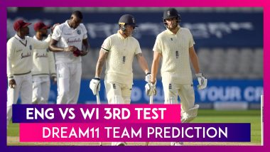 England vs West Indies Dream11 Team Prediction, 3rd Test 2020: Tips To Pick Best Playing XI