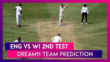 England vs West Indies Dream11 Team Prediction, 2nd Test 2020: Tips To Pick Best Playing XI