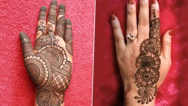 New Raksha Bandhan 2020 Mehendi Designs: Easy 5-Minute Mehndi Designs And Henna Patterns to Apply on Your Palms Ahead of the Festive Season (Watch Videos)
