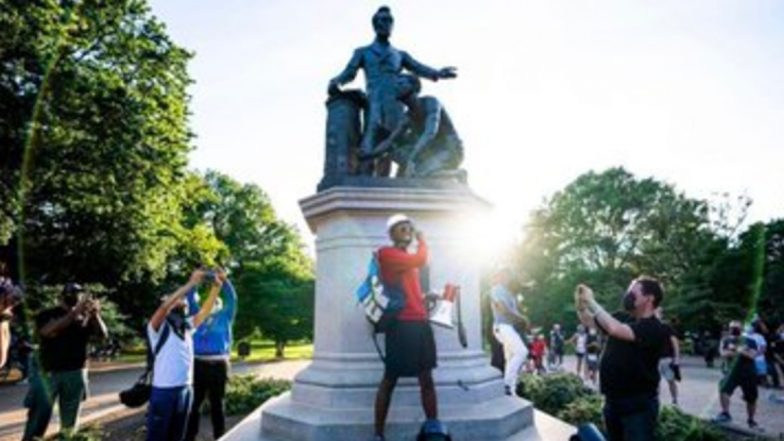 Boston to Remove Statue of Slave Kneeling at Abraham Lincoln’s Feet