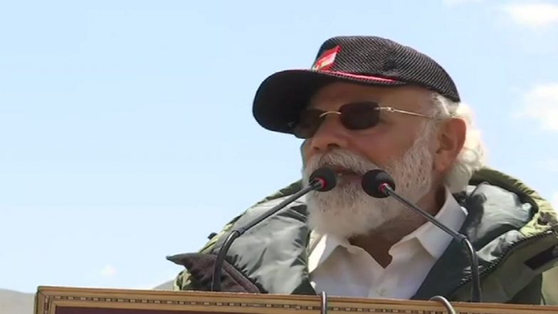 PM Narendra Modi in Ladakh: Age of Expansionism is Over, This is the Age of Development