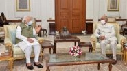 PM Narendra Modi Meets President Ram Nath Kovind, Briefs Him on Issues of National, International Importance