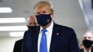 Donald Trump Wears Mask in Public for First Time During COVID-19 Pandemic