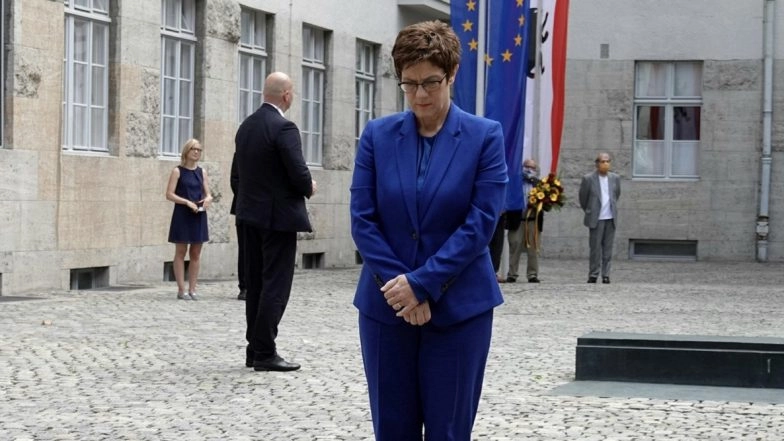 German Defence Minister Annegret Kramp-Karrenbauer Says Withdrawal of Around 12,000 US Troops From the Country Is Regrettable