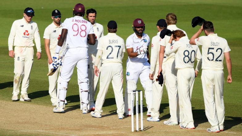 England vs West Indies 1st Test 2020 Match Result: Jermaine Blackwood, Shannon Gabriel Star As Windies Beat Hosts by Four Wickets to Take 1–0 Lead in Three-Match Series